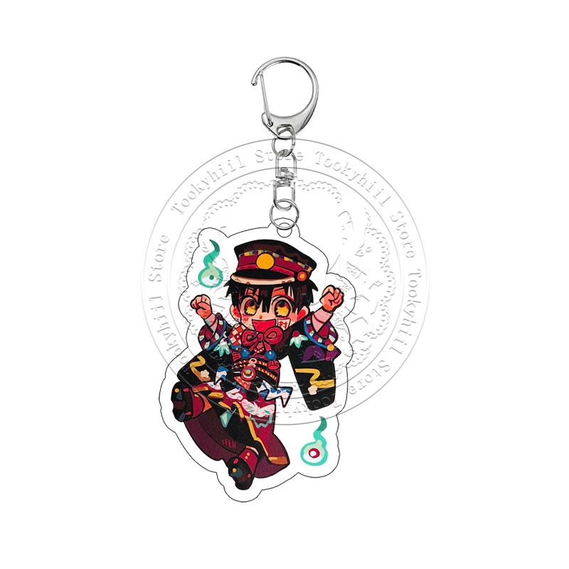 Hanako-kun Cartoon Acrylic Keychain Kawaii Nene Aoi Sousuke Anime Role Characters Collection Acg Pendant Bag Decor Birthday Gift