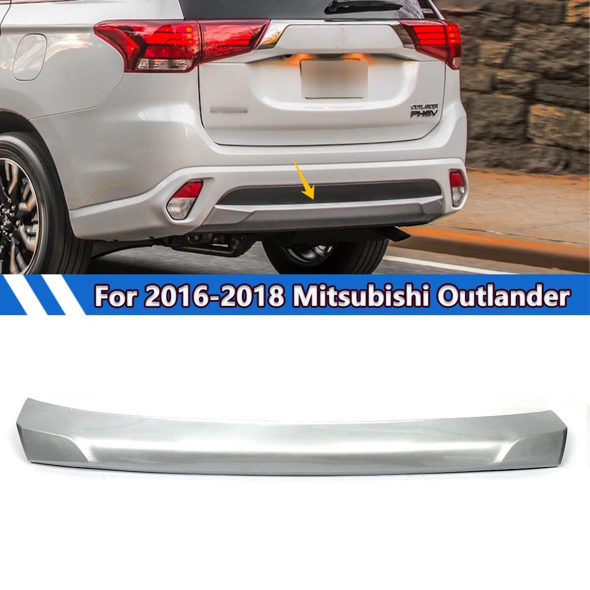 Декоративная накладка на задний бампер для Mitsubishi Outlander 2016-2018 (Часть 6415A061) Right Side