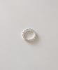 Code.H (Silver 925) Weaving Silver Ring