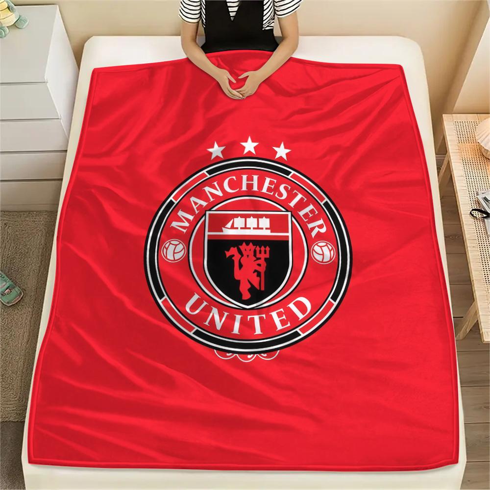 Man Utd Flannel Blanket, High quality Comfortable for All Seasons, Home Decor, Warmth and Comfort
