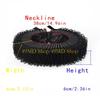 49MD Vintage Styles Neck Ruff Unique Fashion Necklace Ruffled Pattern Neck Collar for Casual Gatherings