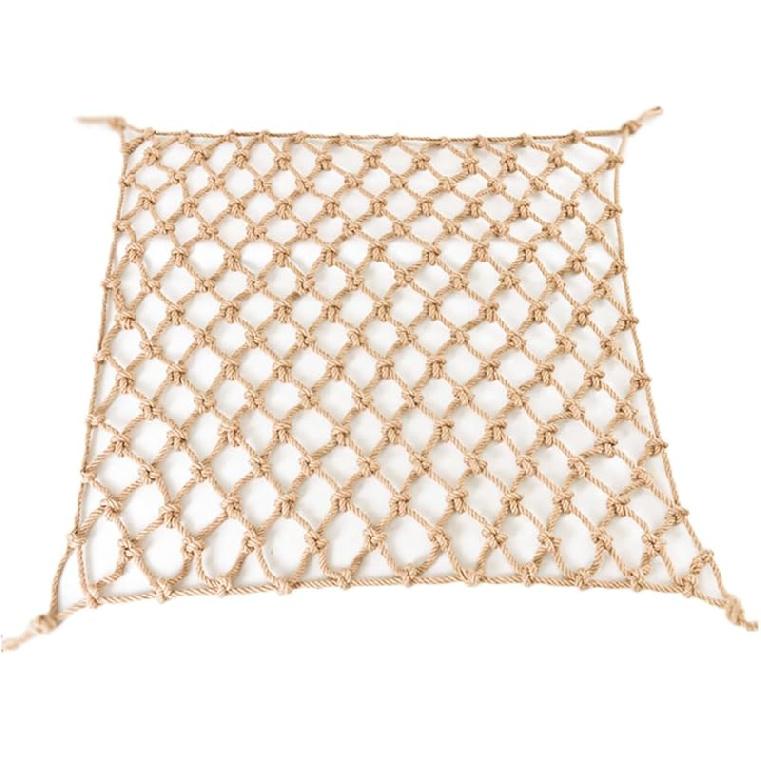 Natural Jute Hemp Rope Net for Child,Kindergarten Wall Decoration,Kids Playground Play Home Bedroom Photo Wall Decor Accessories,Reusable Novelty