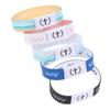 Wearable Bible Bracelet Religious Bracelets Christian Daily Bible Verse Bracelet With Nfc Rfid Elastic Wristband