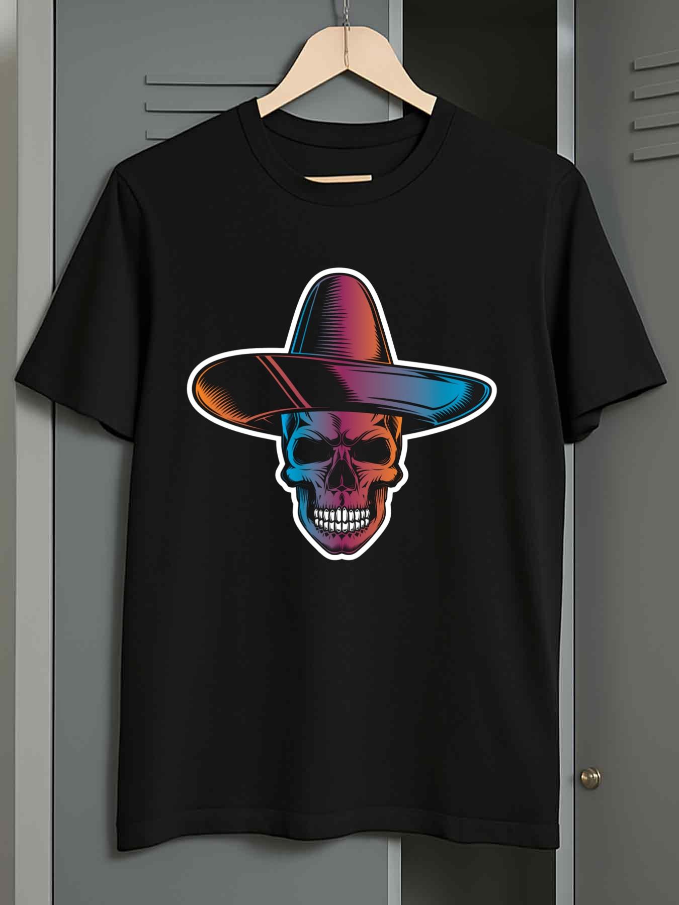 Men s T-Shirt Y2K 1pc Mexican Day of S