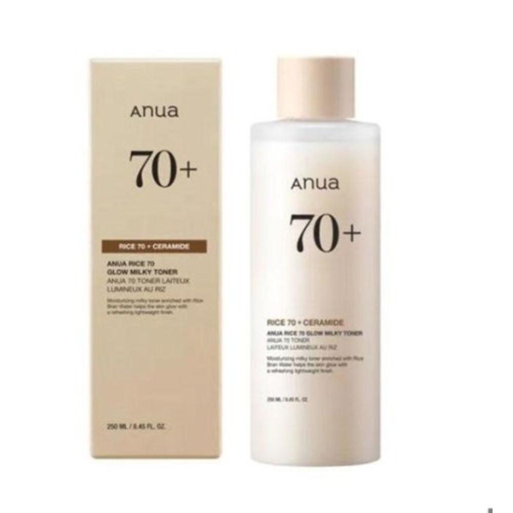 

Anua Rice 70 Glow Milky Toner Brightening & Nourishing Hydration 250ml 250ml / 8.45 fl.oz.