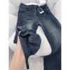 New 2025 High-Waist Plus Size Slimming Wide-Leg Jeans for Pear-Shaped Women