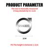 10/20Pcs Car Accessories Nickel Metal Interior Badge Stickers For Volvo R Design T6 AWD C30 C40 C50 C70 S40 S60 S70 S80 S90 V40