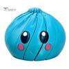 Steamed Bun Toy 3D Printed Twisting Dumpling Toy, Slippery Cartoon Expression Anxiety Relief Articulated Spiral Rotating Dough Ball Fidget for Stress