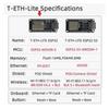 ESP32 T-ETH-Lite Development Board, Black PCB