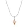 Fashion Pearl Chain Ice Cream Necklace Women'S Light Luxury Niche Design Clavicle Chain Jewelry