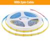 USB 5V COB LED Strip Light 8mm Flexible LED Tape 320LEDs High Density Linear Lighting with Adhesive Tape Cabinet TV Backlight