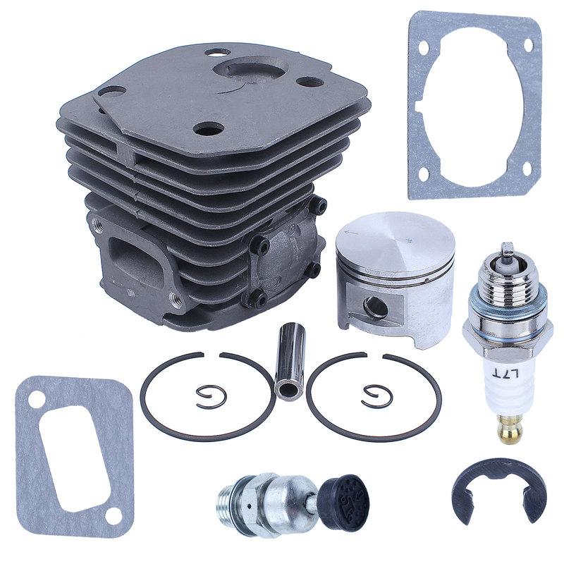 45mm Cylinder Piston Big Bore Kit For Husqvarna 340 340e 345 346XP 353 351 350 Chainsaw Parts with Decompression Valve 537253002