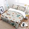 3PC Magical items and castle pattern Bedding Set 1 Duvet Cover 2 Pillowcases for Adult and Children Luxury Gift Full Size