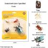 Mini Animal Growth Cycle Toys: Butterfly, Rooster, Ant, Frog, Sea Turtle, Dragonfly