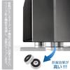 Audio Insulators for Speakers Prevents Feedback Circular Silver Vibration Damping Set Gordo - - Aluminum, Type, - Soundproofing, - 4-Piece (4Pcs) -