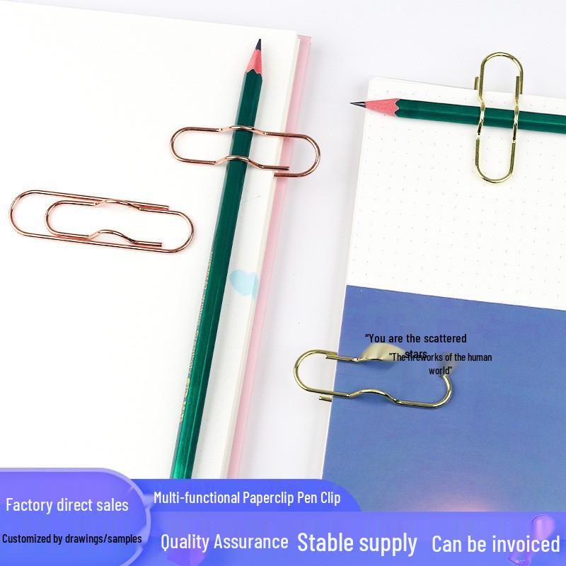 Creative Heart Pen Clip with 9 Colors, Portable Star Pen Holder, Pencil Clip Accessories.