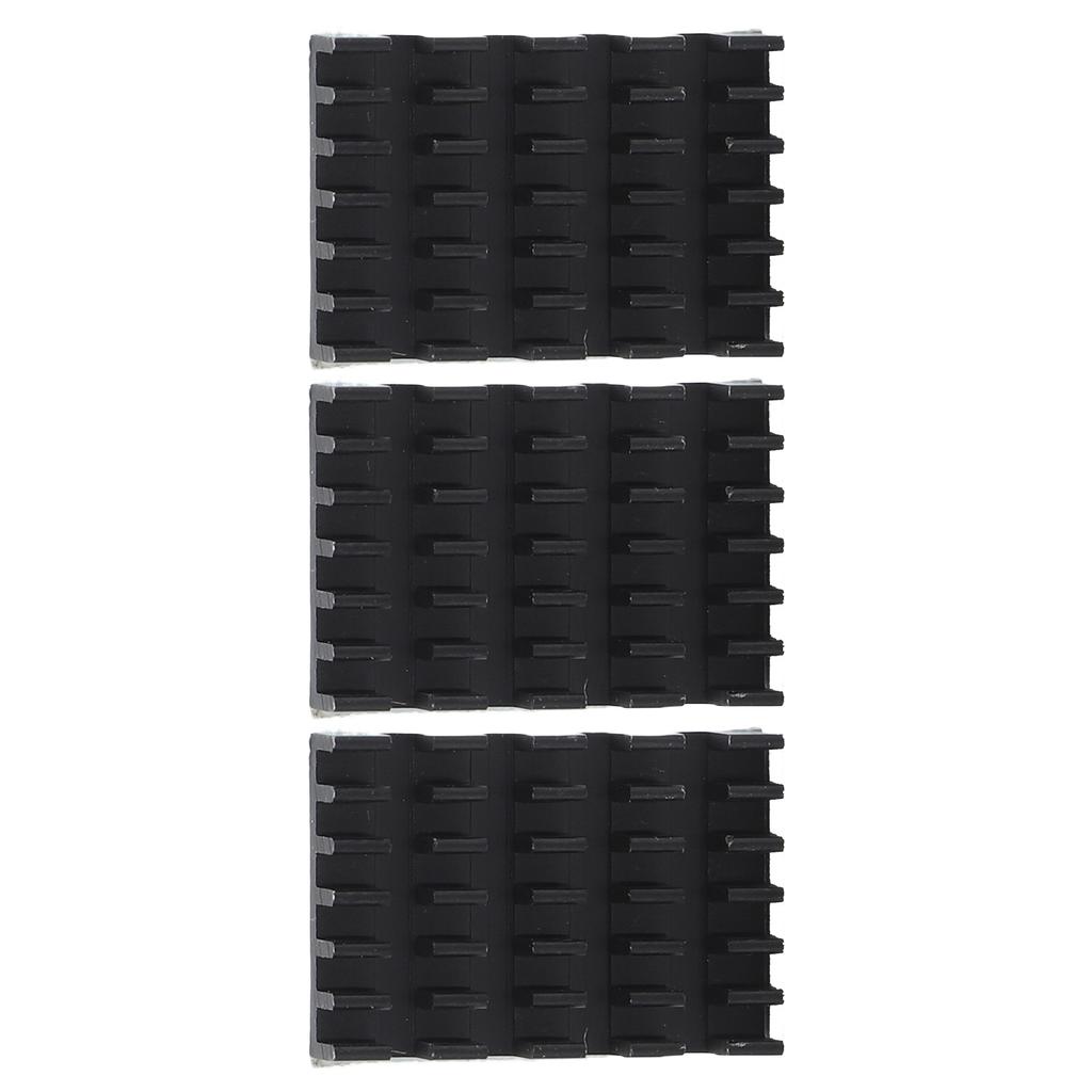 3Pcs Aluminum Alloy Motor Heatsink Motor Cooling Heat Sink for WLtoys K989 1/28 RC Car