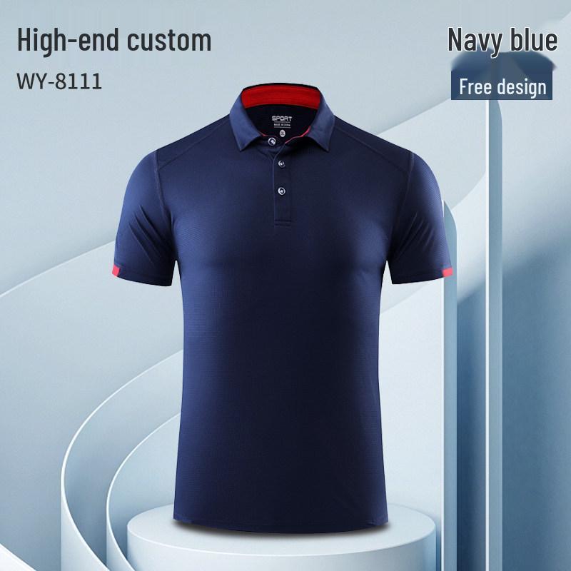 Quick-Drying Car Repair Uniform Short Sleeve Polo Shirt with Logo