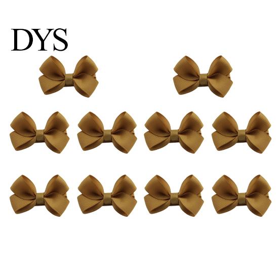 Charming Hair Accessories for Gifts 10Pcs Baby Clips, Bows, Fully Covered Barrette Grosgrain Ribbon Clip Gentle Clips Daily Wear Pins Girls Infants &