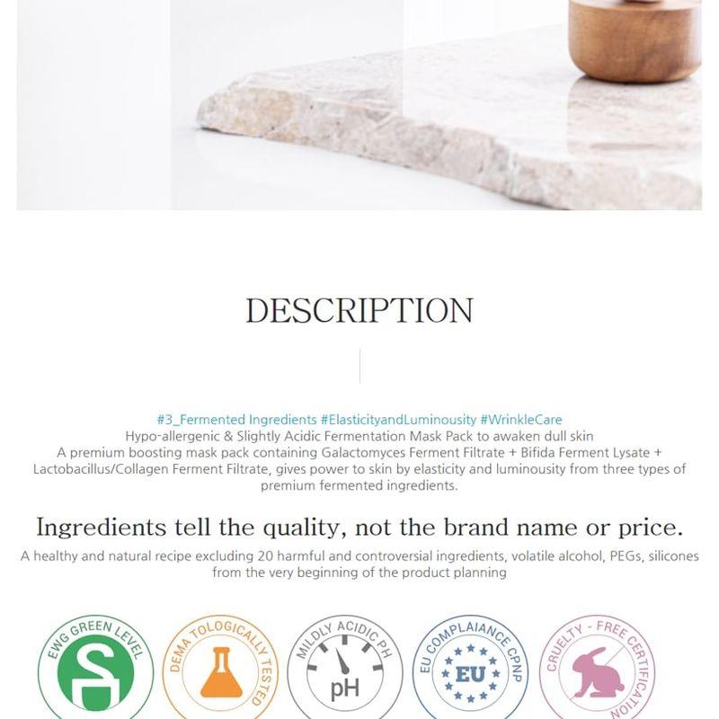 Benton - Fermentation Mask Pack Set