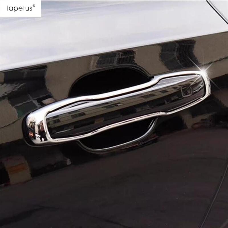 Car Outer Door Handle Frame Decoration Cover Trim For VOLVO XC60 XC90 S90 V90 2018 - 2024 ABS Chrome Accessories Exterior Kit
