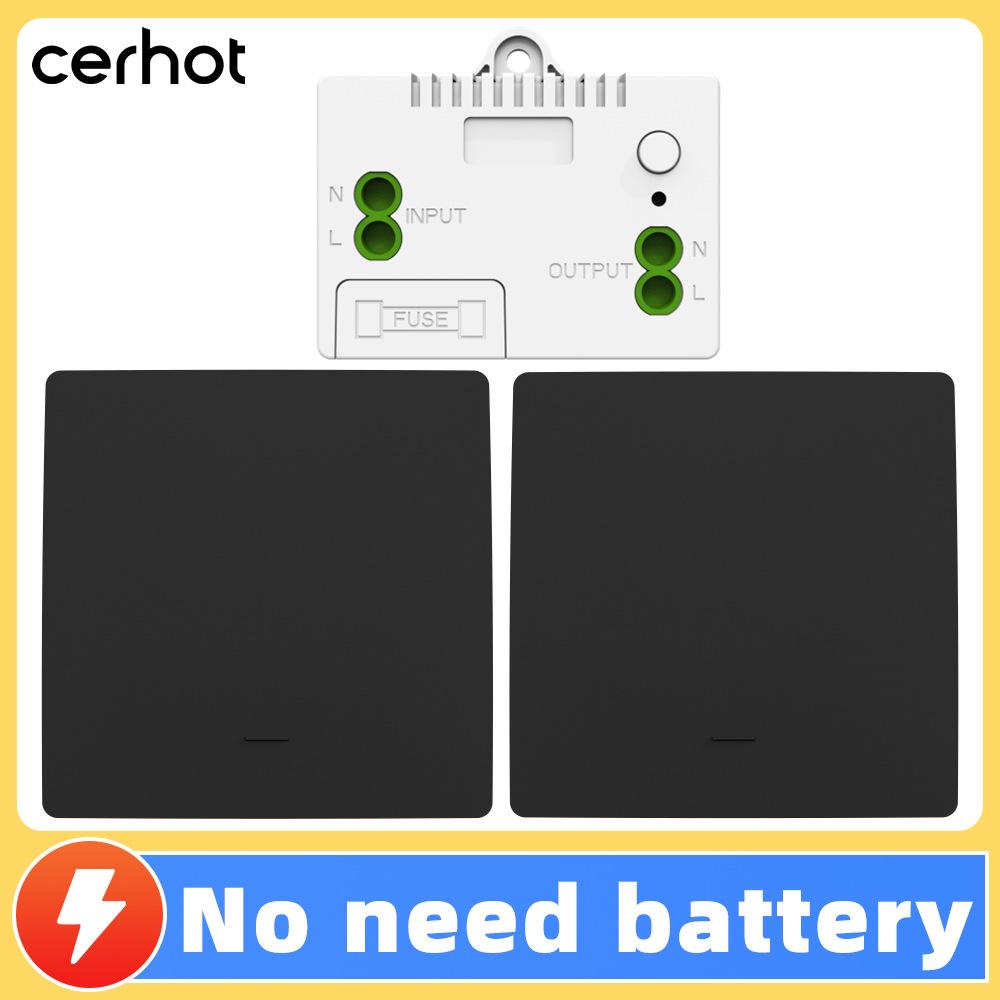 Tuya Graffiti ZigBee Smart WiFi Selbstversorgender Kabelloser Lichtschalter