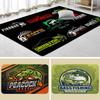 Bass Fishing Floor Mats Home Laundry Rug Carpet For Living Room Decor Lounge Area Anti-slip Foot Mat Entrance Doormat