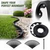 Garden Edging L-Shaped Grass Border for Landscaping, Boundary Separation, 5 Meters