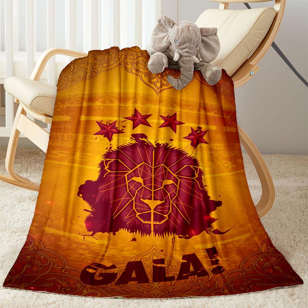 Galatasaray 167 Blanket Soft Warm Cozy Perfect for Seaside Sofa Couch Four Seasons Multipurpose Modern Gifts For Family Or Friends