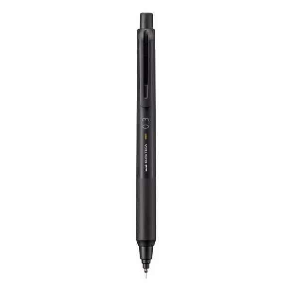 Mitsubishi Pencil Kuru Toga KS Model Mechanical Pencil 0.3mm, Black, M3KS1P.24 [Set of 5]