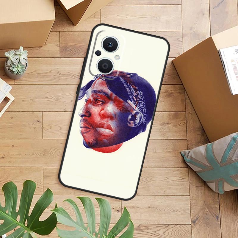 Rapper 2pac Singer Tupac Phone Case For OPPO Reno 14 13 11 12 F 10 Pro 8T 7 8 Lite OPPO Find X8 X6 X5 X9 Pro Cover