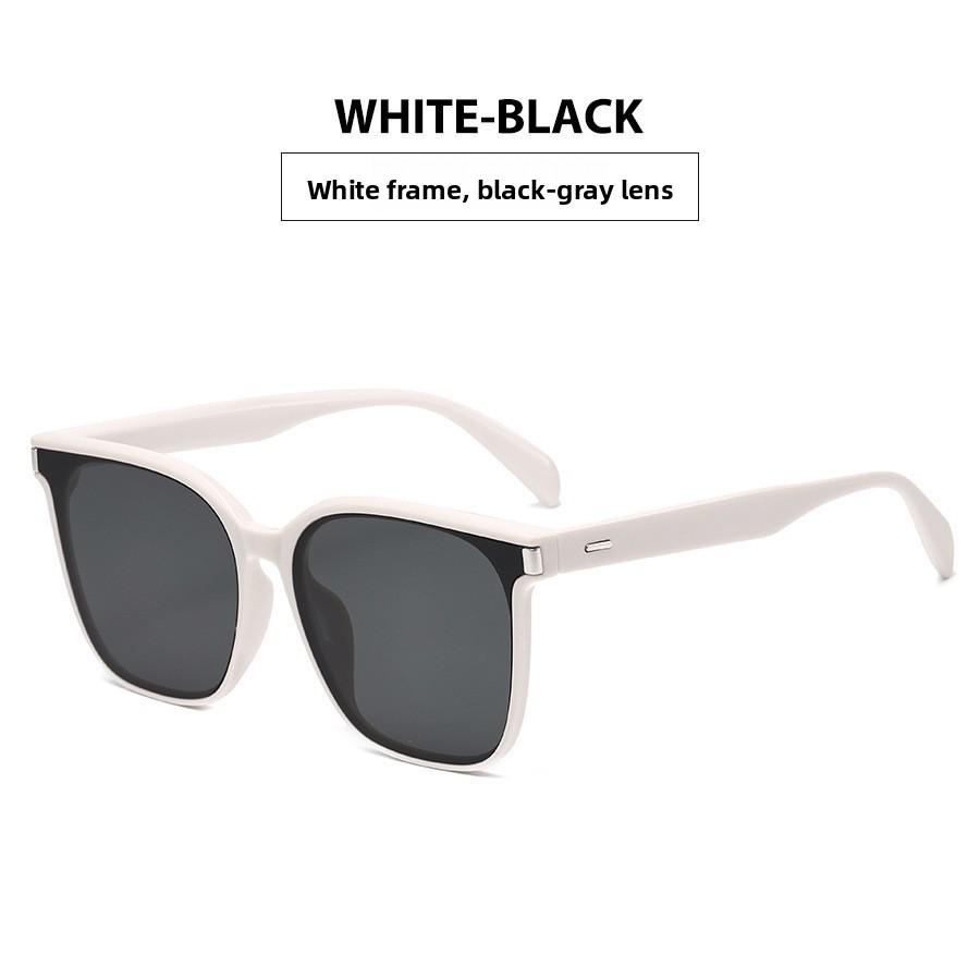 Vintage Square Sunglasses With Uv400 Protection For Fashionable Outdoor Travel