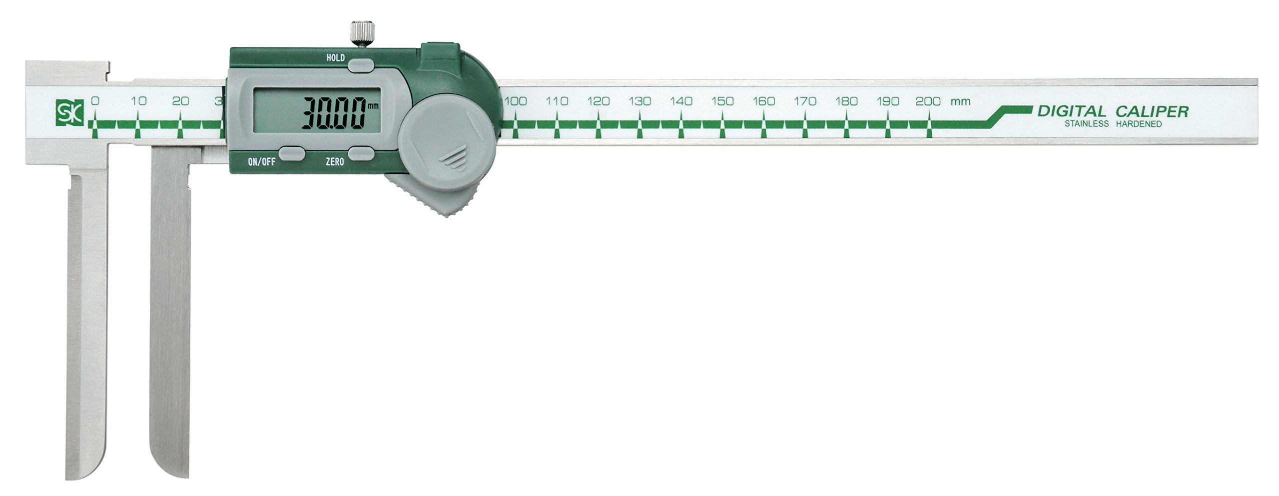 

Niigata Seiki SK Digital Inside Caliper Knife Edge Type 200mm (Narrow Jaw) GDCS-200IK2