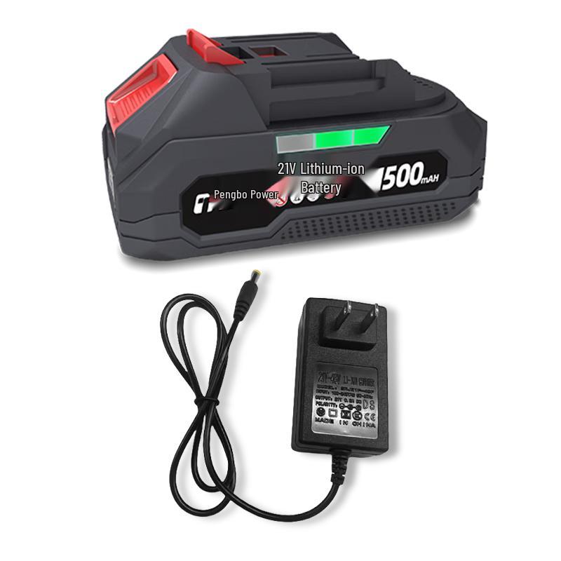 TURBOVOLT 21V Lithium Battery & Power Tool Accessories CN Plug (adapter Included)
