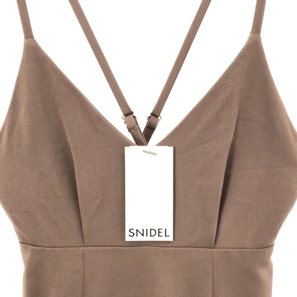 unused SNIDEL No sleeve Cami one piece Tag attached Side zip SWFO214059 Women Used