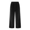 Herren Corduroy Freizeit Hose Hohe Taille Lockerer Schnitt Gerade Weiter Bein mit Taschen