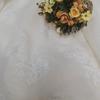 Breathable and Soft Embroidered Fabric Suitable for Wedding Dresses Evening Gowns and Diy Handcrafted Clothing Fabrics