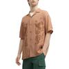 Men's Shirt FILA SS25 Shirt Men's Dark Night Orange
