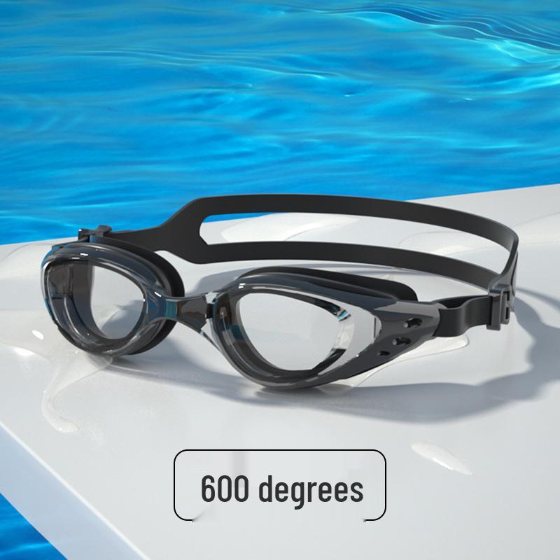 

Xinhang Waterproof Anti-Fog Myopia Prescription Swimming Goggles for Men and Women