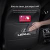AARGAuto Interior For Lexus RX330 IS250 ES300h UX GX470 LX570 LS430 Car Seat Back Anti Kick Protector Cover Mat Leather Seatback Pad