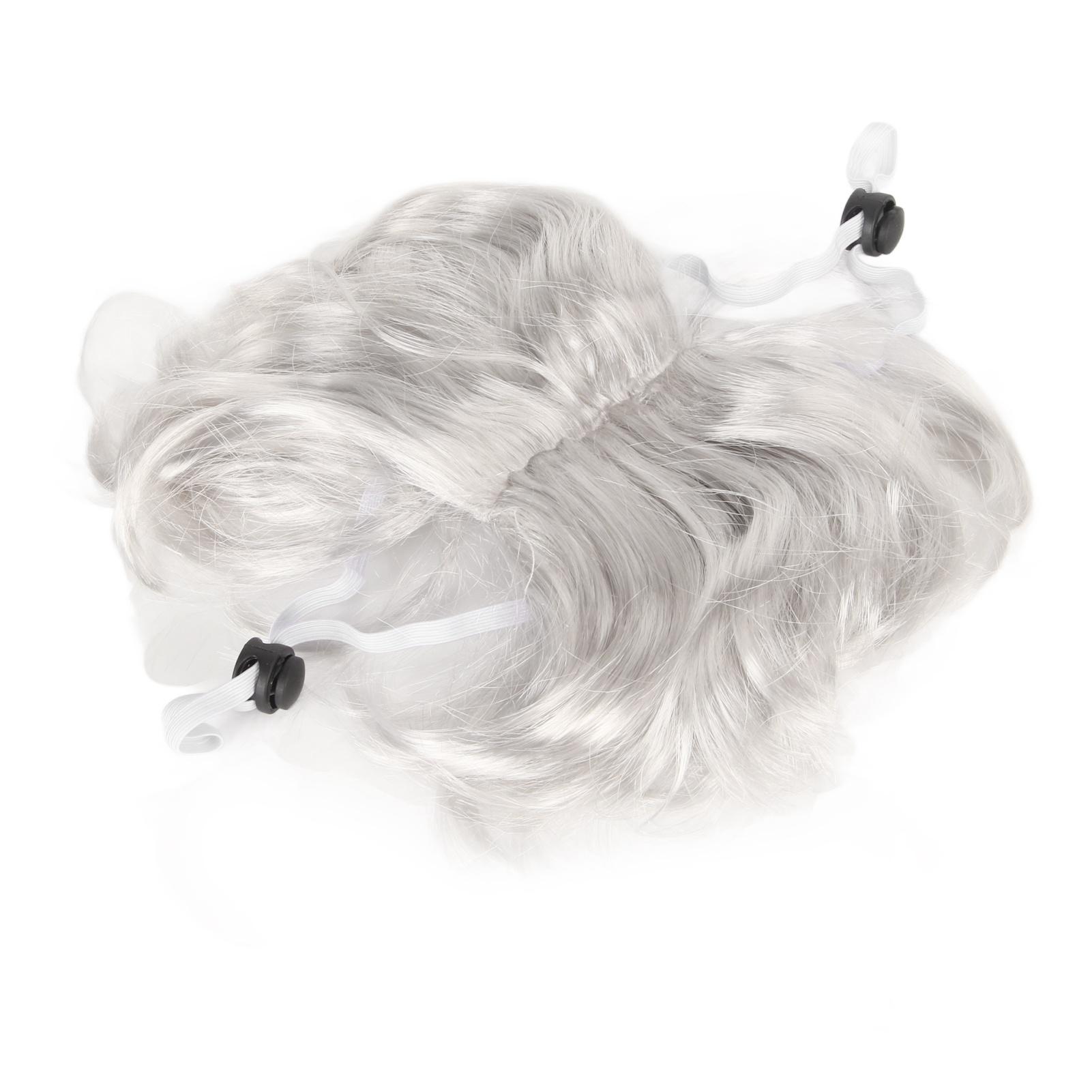 

Парик для косплея собаки кошки из нейлонового волокна, яркий, регулируемый, на резинке, моющийся, парики для домашних животных для кошек