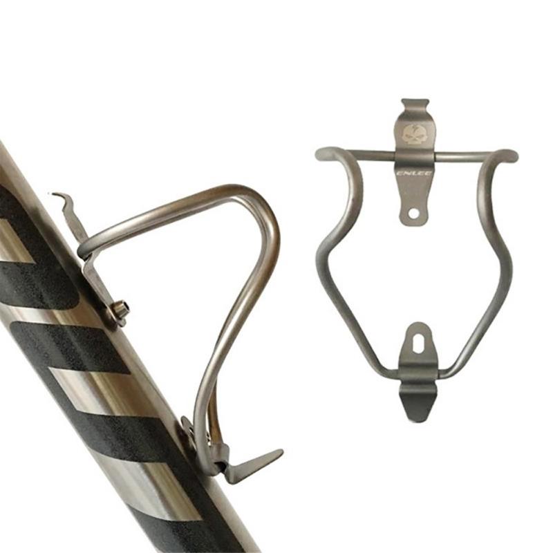 

Клетка для бутылки с водой для велосипеда, держатель для бутылки из титанового сплава MTB/дорожный велосипед Titanium