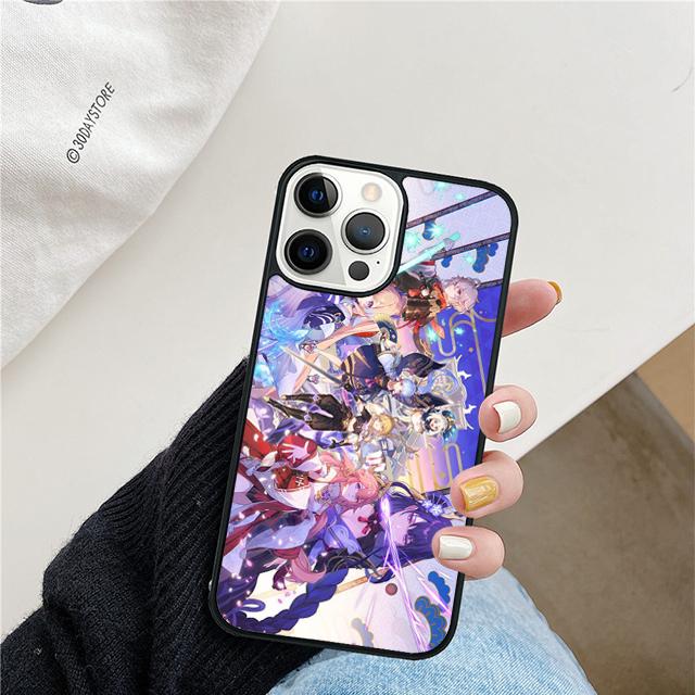Genshin Impact Game Phone Case For iPhone 17 Air 15 16 Cover  11 13 14 Pro Max 12 Plus Max Fundas