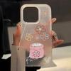 ins cartoon flower for iPhone17ProMax soft case Apple 17 matte mobile phone case 16/15 anti-drop 14