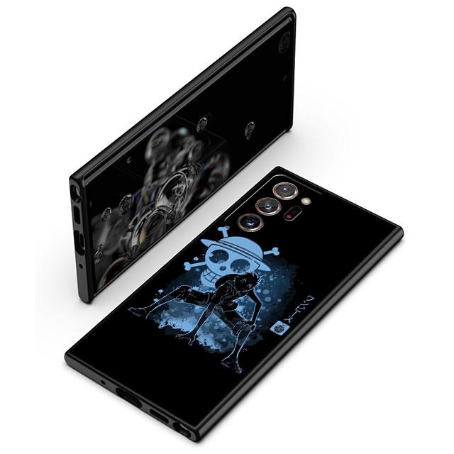 Phone Case for Samsung Galaxy S21 A22 A72 S22 A32 Note 20 Ultra 10 Plus 8 9 S20 Silicone Black Shell O-Ones AnimePieces Cover