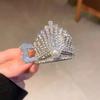 Vintage Pearl High Ponytail Clip - Anti-Sag Geometric Hairpin Holder