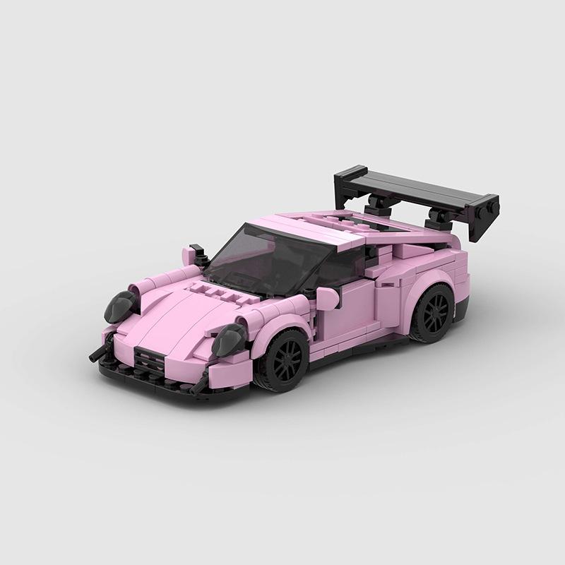 Creative Champion Car MOC City Vehicle Super Car Rally Building Blocks Bricks Set Ornament Diy Consturction Toys For Kids Adults