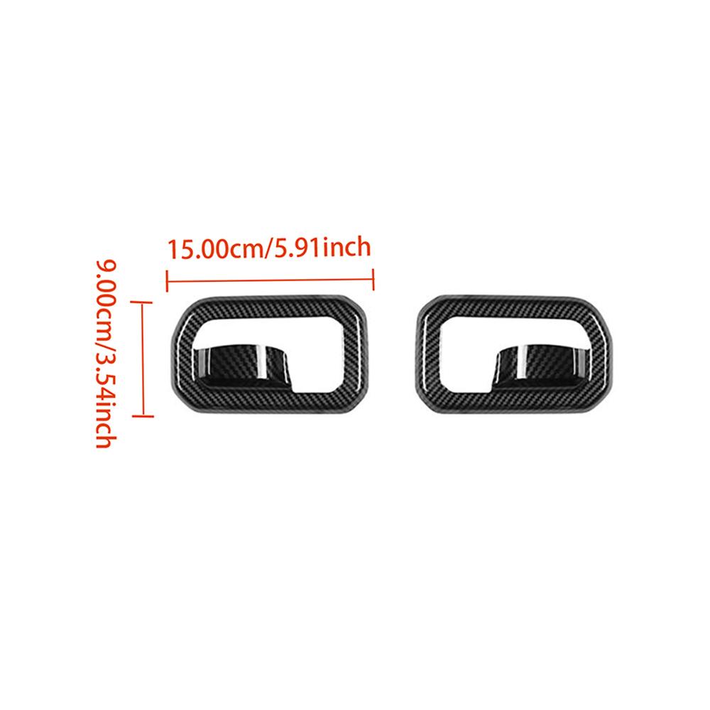 For Suzuki Jimny 3/5-Doors Nomade 18-25 Car Inner Door Pull Handle Cover Trim Auto Handles Frame Protector Interior Accessories