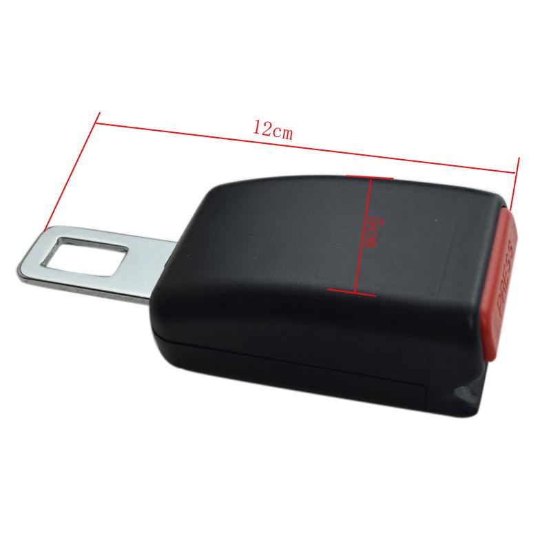 Vehicle Seat Belt Extender and Buckle Lock