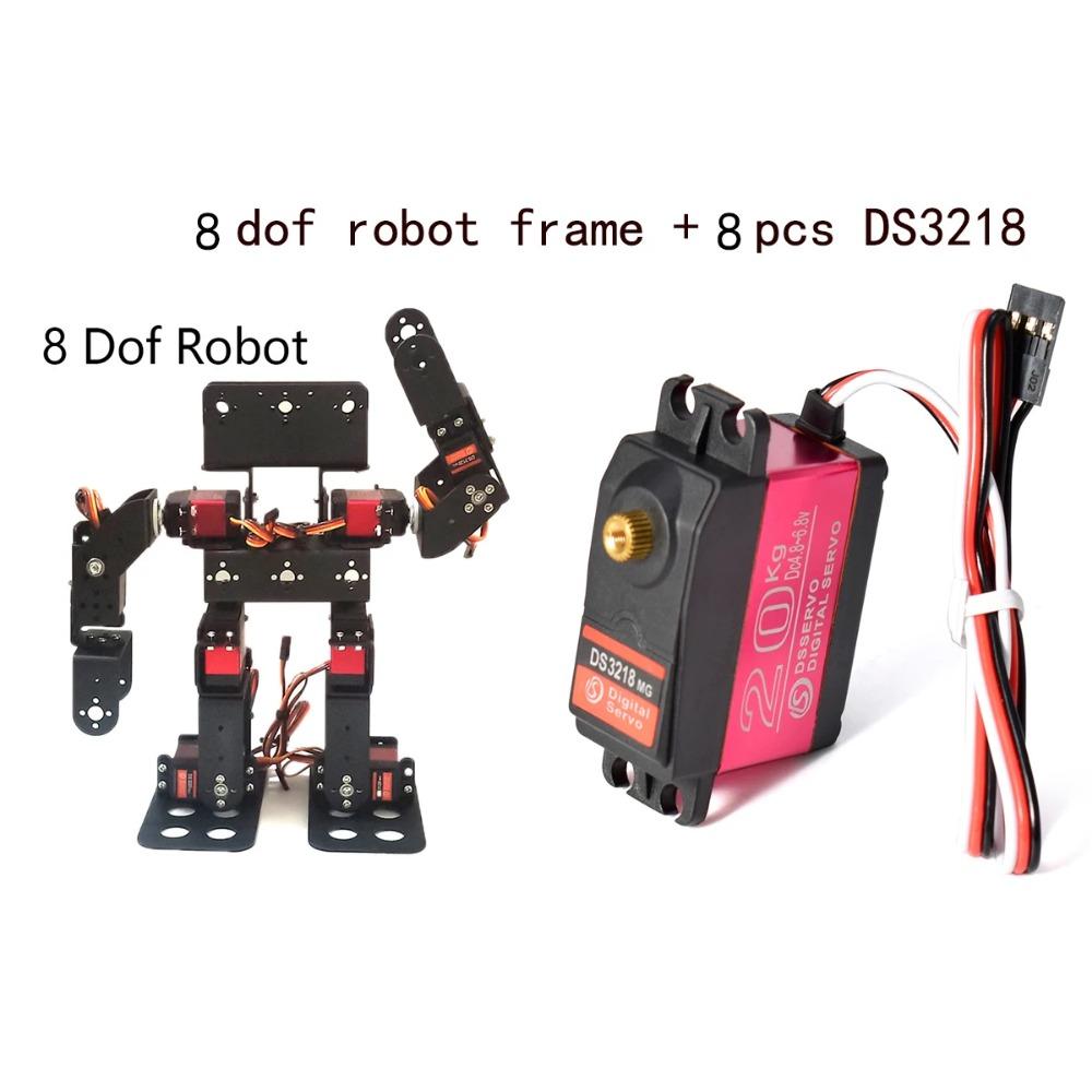 19 DOF Robot Educational Robot Kit for Ardunio Humanoid Robotic Walking with MG996 Programming Robot Kit 20KG Servo Technic Part